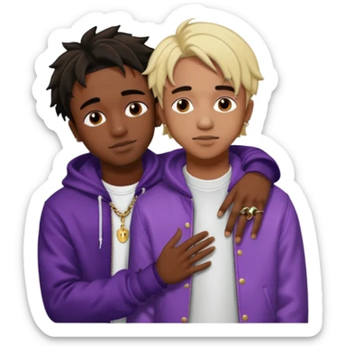 Playboi carti x Lil Uzi Vert Gay Romance sticker