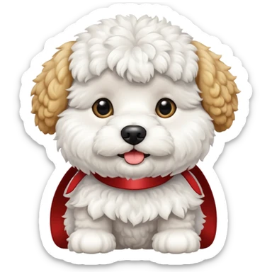 bichon sticker