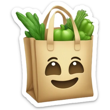 market bag sticker