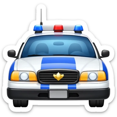 Police Car sticker