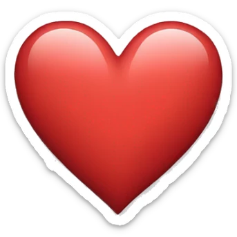 iPhone heart sticker