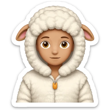Heater lamb sticker