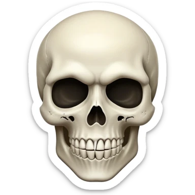 Skull face sigma Big jaw  sticker