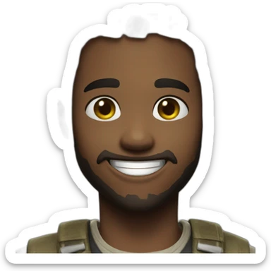 TLOU Clicker smile sticker