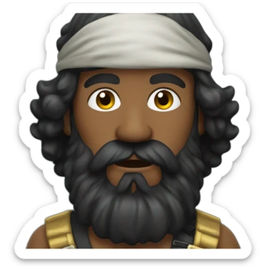 blackbeard sticker