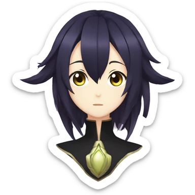 black lotus accel world sticker