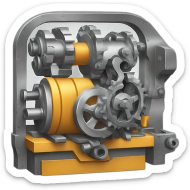 mechanical workshop sticker