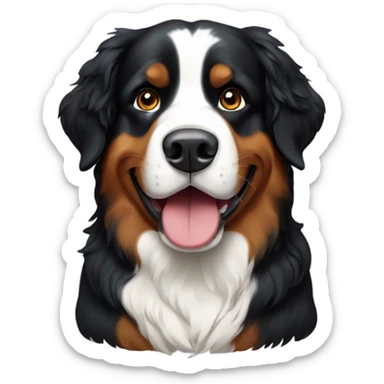 Bernese mountain dog sticker