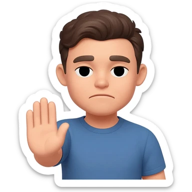 never gonna say goodbye sticker