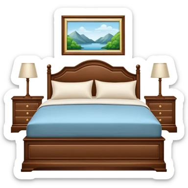 Sleek wooden frames, slightly decorative headboards, brighter bedding styles. sticker