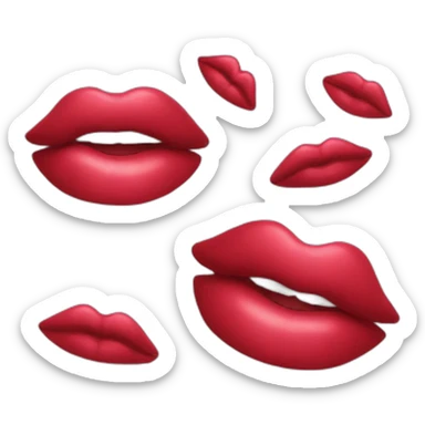 lips kiss sticker