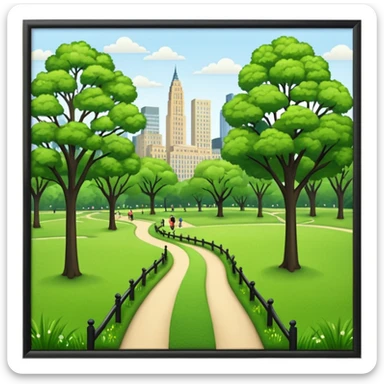 Make Central Park  sticker