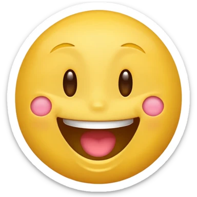 laughing emoji with 555 sticker