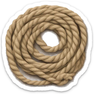 Rope sticker