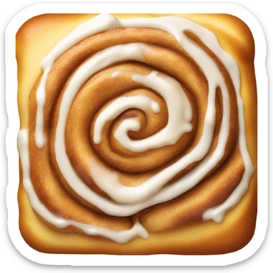Cinnamon bun sticker