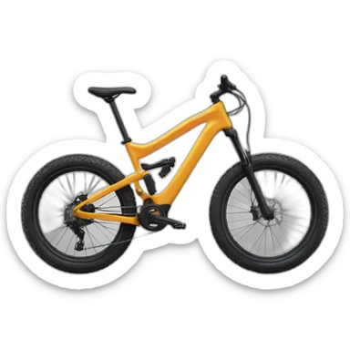 Mountain bike sticker