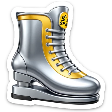 thierry mugler style spam can shoe sculpture  sticker