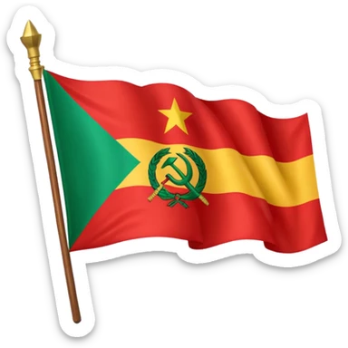 emoji flag of Transnistria sticker