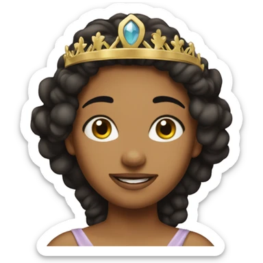 Me as a princess sticker