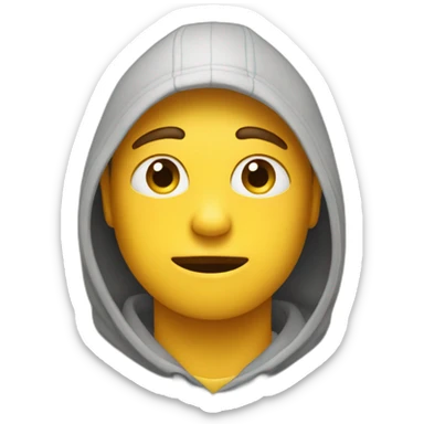 person sweats a lot sticker