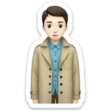 Make a weird ass stranger  sticker