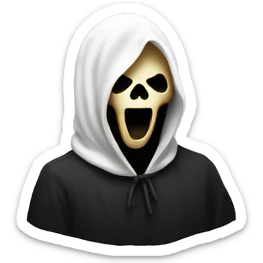 Ghostface sticker