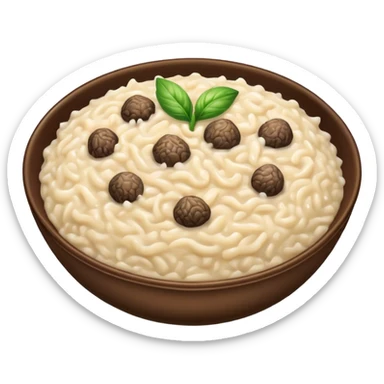 Truffle risotto sticker