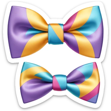 My little pony bow tie sticker