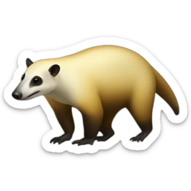 tamandua mexicana sticker