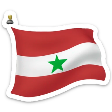 New flag of Syria sticker