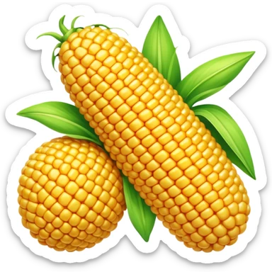corn ball sticker