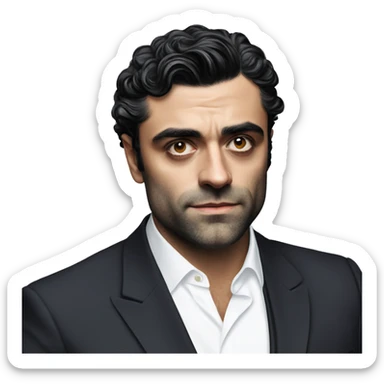 oscar isaac sticker