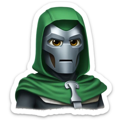 Doctor-Doom sticker