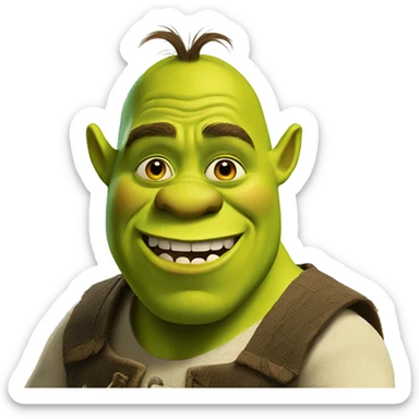 SHREK sticker