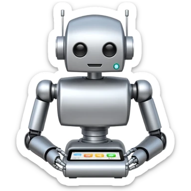 data collection robot sticker