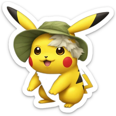 Pikachu iOS sticker