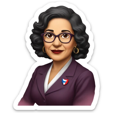 Julia Constancia de Burgos García was a Puerto Rican poet. As an advocate of Puerto Rican independence, she served as Secretary General of the Daughters of Freedom, the women's branch of the Puerto Rican Nationalist Party. burgundy sticker