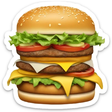 Unlimited Burgers sticker