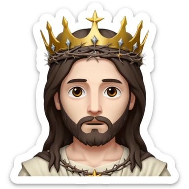 Make a satan Jesus sticker