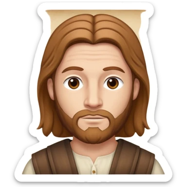 boaz - man from the bible sticker