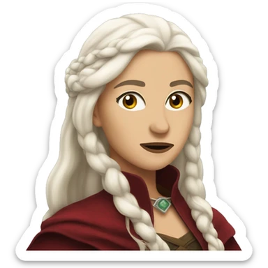 rhaenyra targaryen sticker