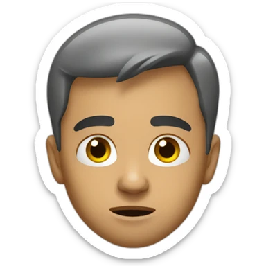 crying arsenal supporter sticker