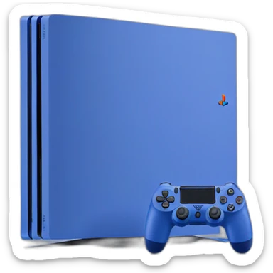 Playstation 4 days of play blue special edition sticker