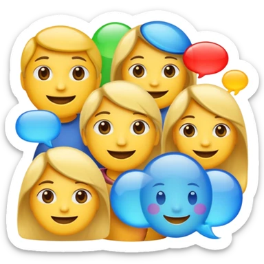 Emoji What's appa silenxe sticker