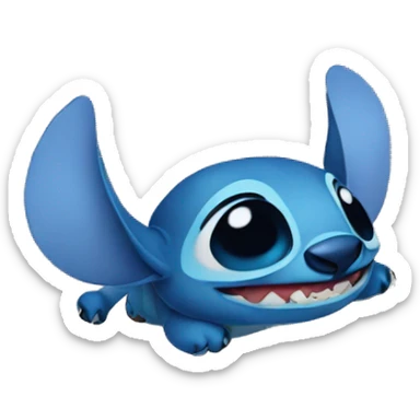 Stitch sticker