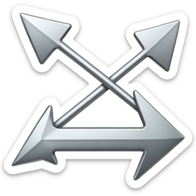 flecha para esquerda sticker