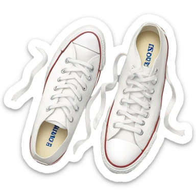 white converse  sticker