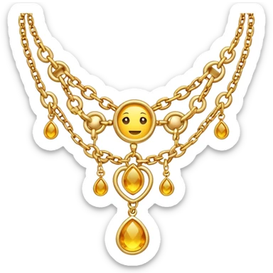 All stars immunity necklace sticker