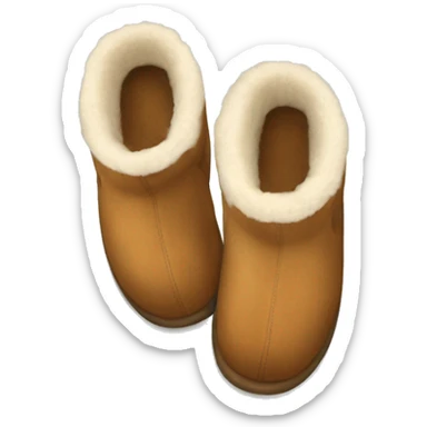 UGG slippers  sticker