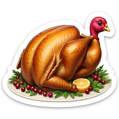 Peru de natal sticker